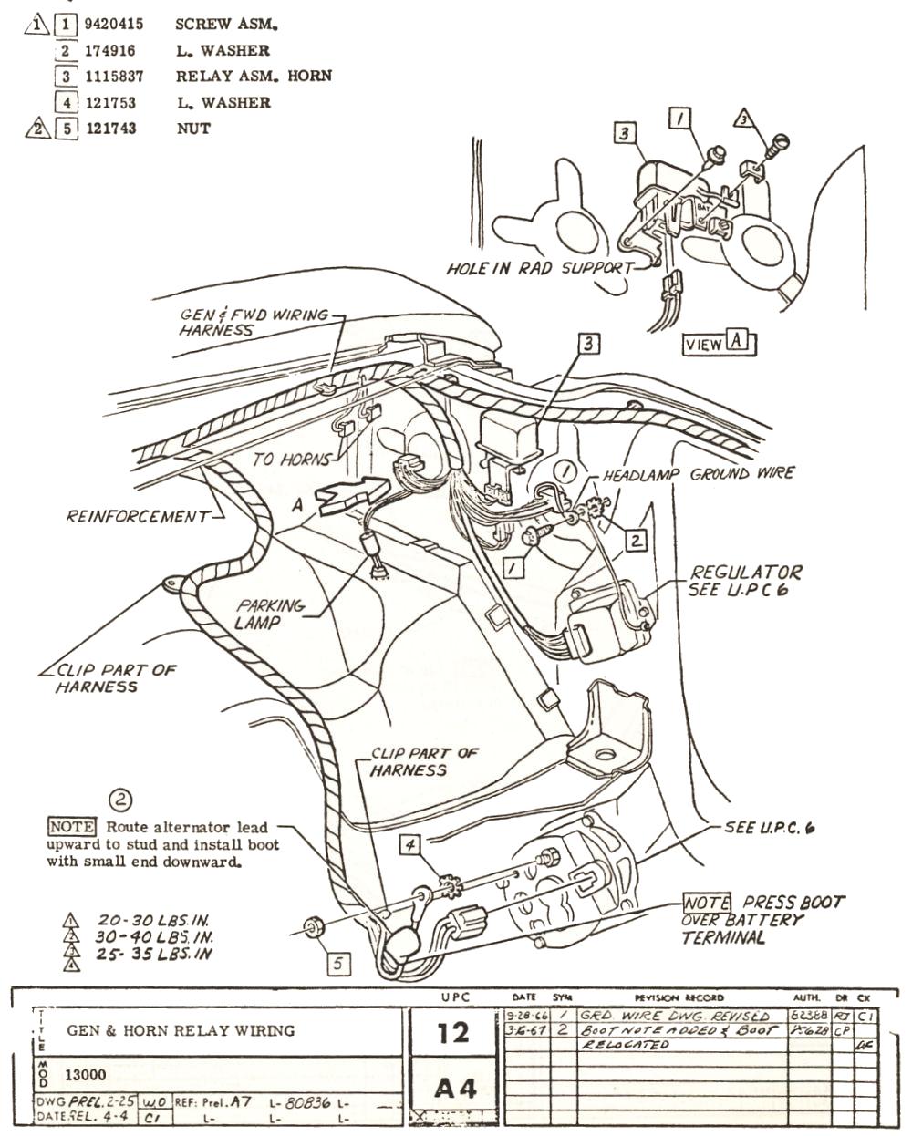 1967 CHEVELLE FACTORY ASSEMBLY INSTRUCTION MANUAL